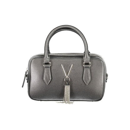 Mario Valentino Graue Polyethylen-Handtasche