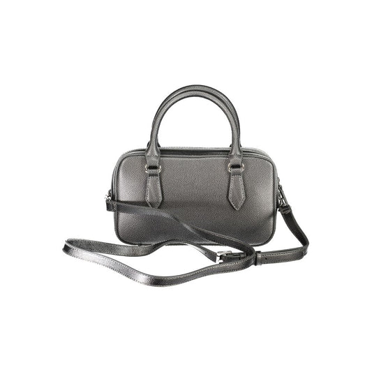 Mario Valentino Graue Polyethylen-Handtasche