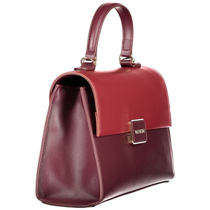 Mario Valentino Rote Polyethylen-Handtasche