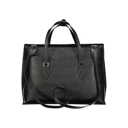 Mario Valentino Black Polyethylene Handbag