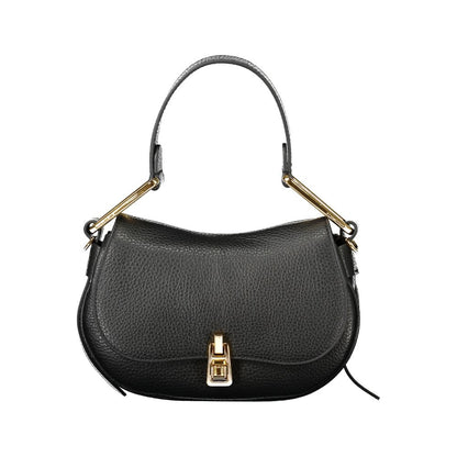 Coccinelle Schwarze Lederhandtasche