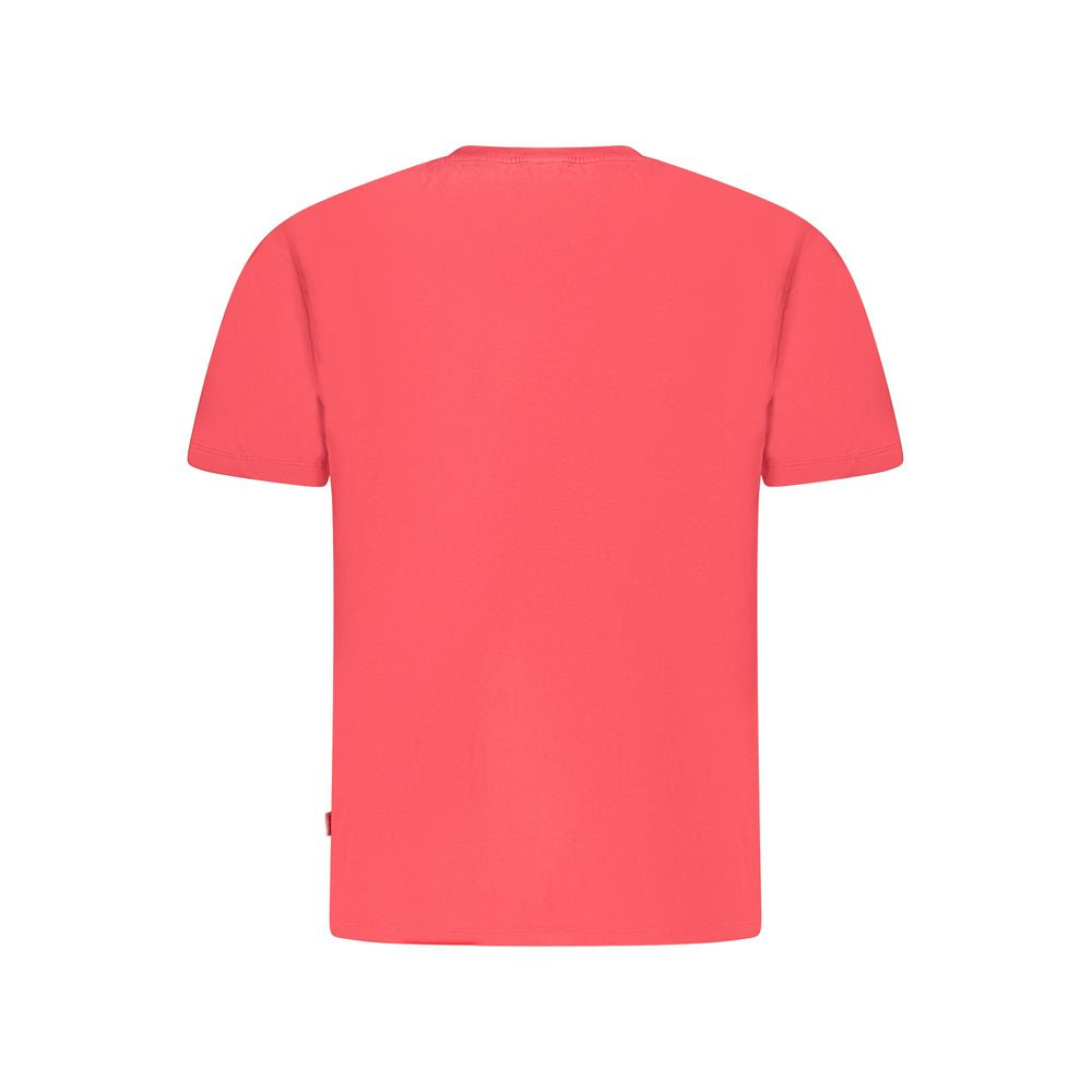 Pepe Jeans – Rotes Baumwoll-T-Shirt