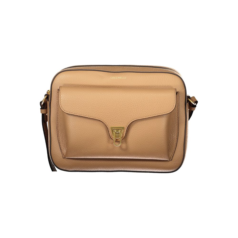 Coccinelle Braune Lederhandtasche