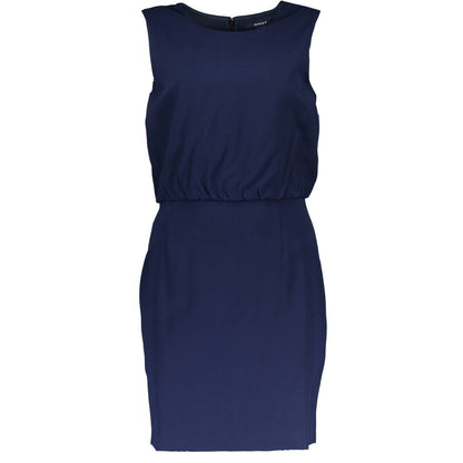 Gant – Blaues Viskosekleid