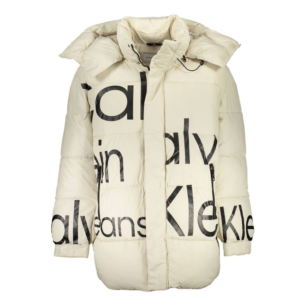 Calvin Klein Beige Polyester Herrenjacke