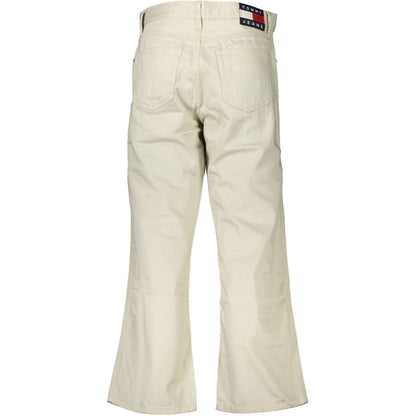 Tommy Hilfiger Beige Baumwolljeans für Damen