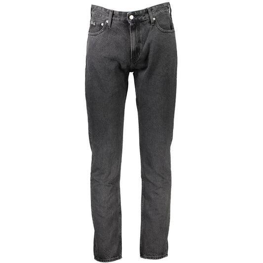 Calvin Klein Graue Baumwolljeans für Herren