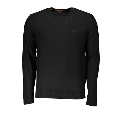 Hugo Boss Schwarzer Wollpullover