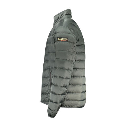 Napapijri Grüne Polyamid-Herrenjacke