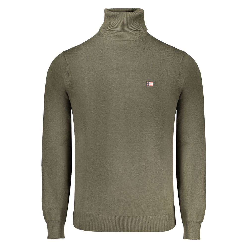 Norwegen 1963 Grüner Polyesterpullover