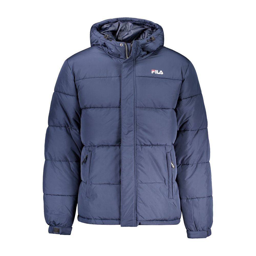 Fila Blaue Polyester-Herrenjacke