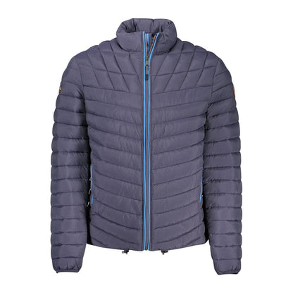 Napapijri Blaue Polyamid-Herrenjacke