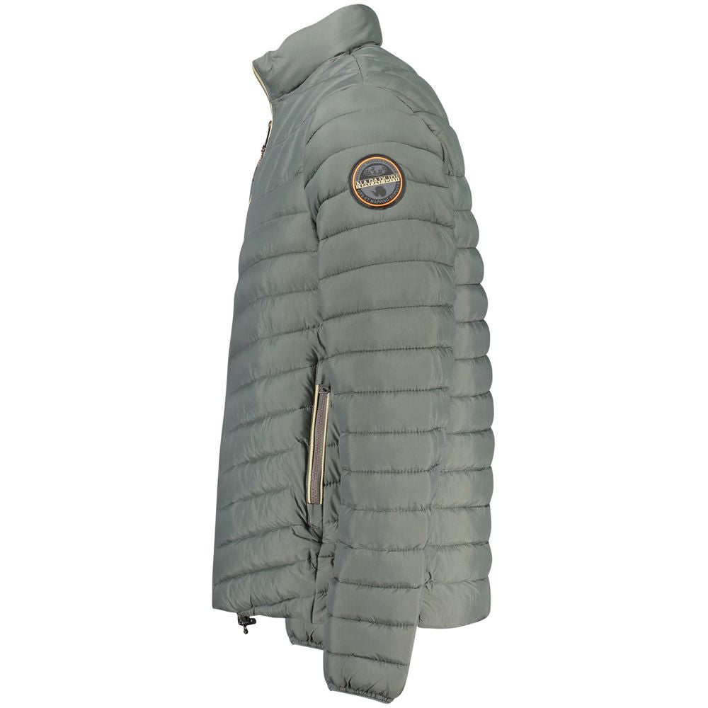 Napapijri Grüne Polyamid-Herrenjacke