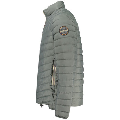 Napapijri Grüne Polyamid-Herrenjacke