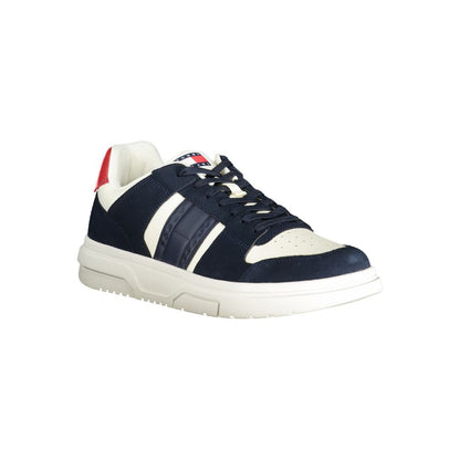 Tommy Hilfiger – Blauer Polyester-Sneaker