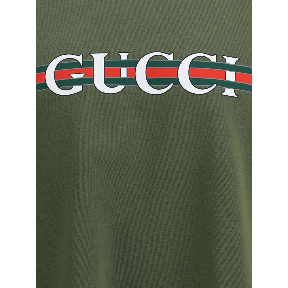 T-Shirt mit Gucci-Logo
