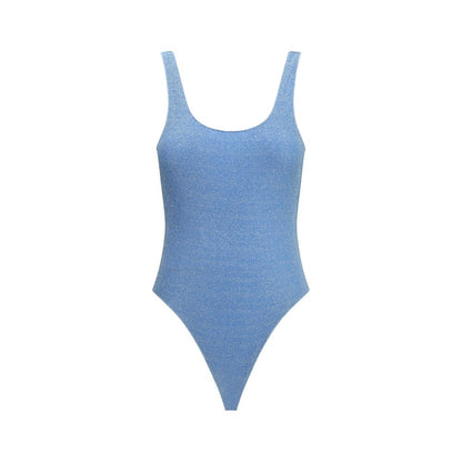 Oséree Light Blue Polyamide One-Piece Swimsuit