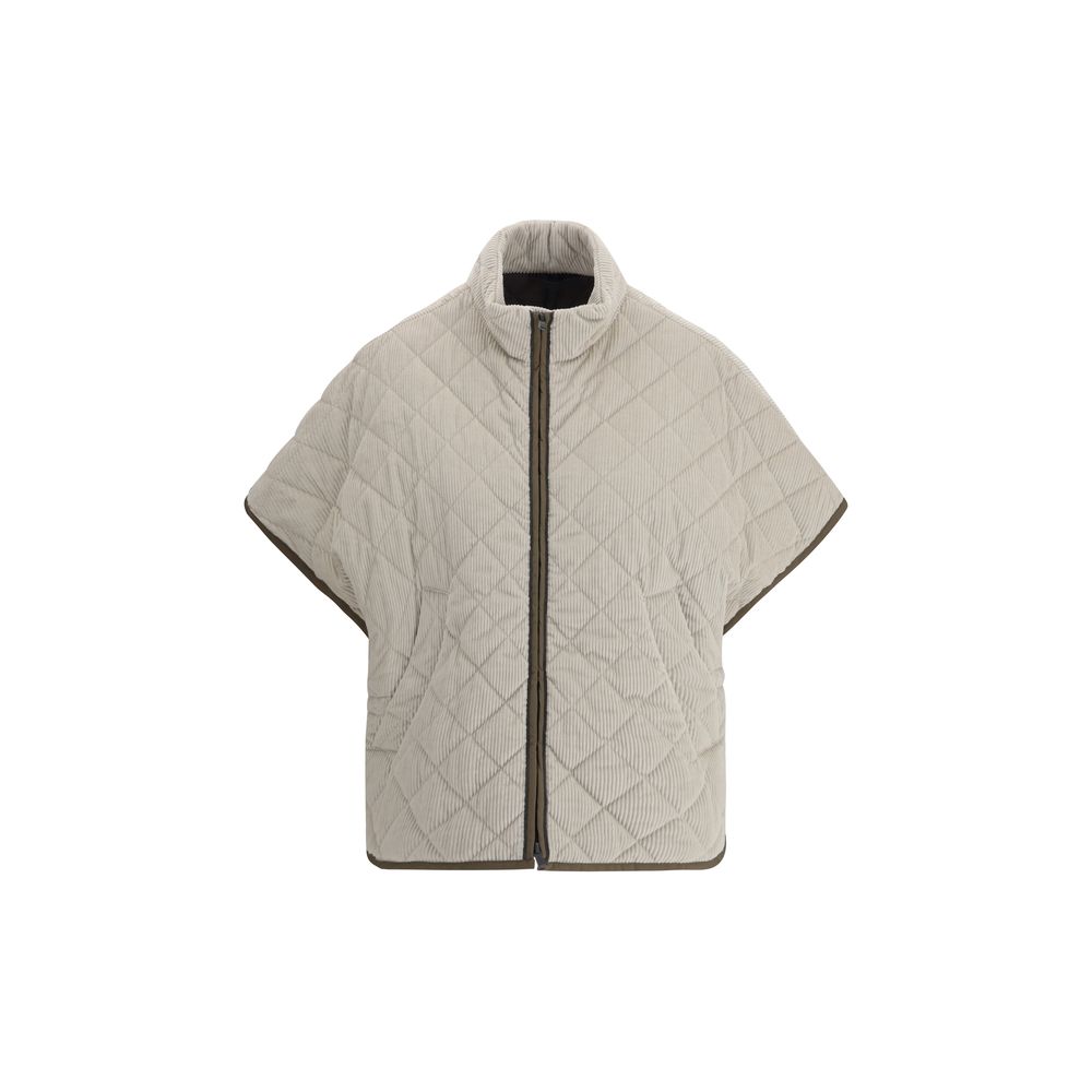 Brunello Cucinelli Cord-Steppjacke