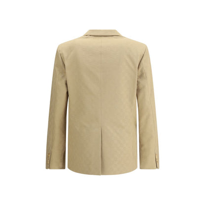Gucci Blazer aus beiger Baumwolle