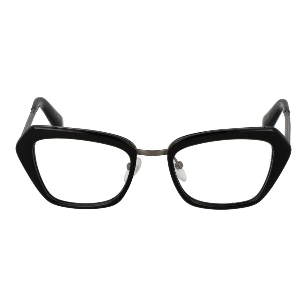 Yohji Yamamoto Schwarze Damen-Brillenfassung