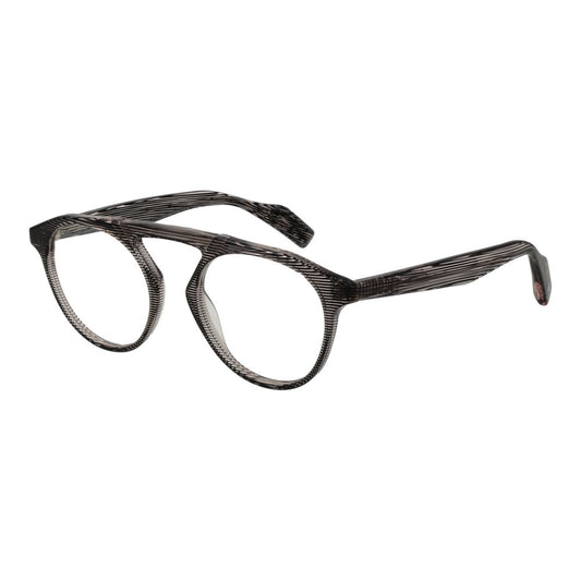 Yohji Yamamoto Braune Kunststoffbrille (Gestell)