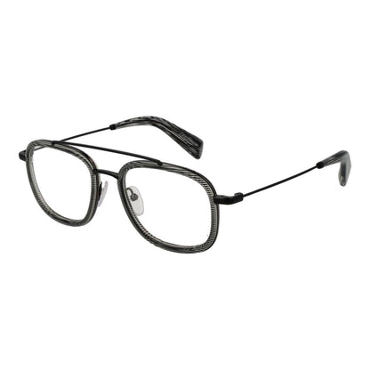 Yohji Yamamoto Graues Unisex-Brillengestell