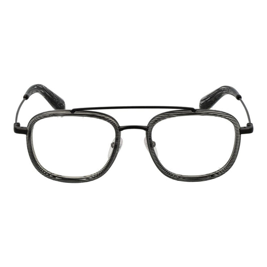 Yohji Yamamoto Graues Unisex-Brillengestell