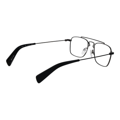 Yohji Yamamoto Schwarze Metallbrille (Gestell)