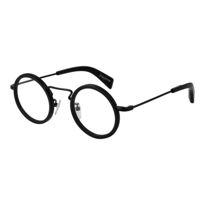 Yohji Yamamoto Schwarzes Unisex-Brillengestell