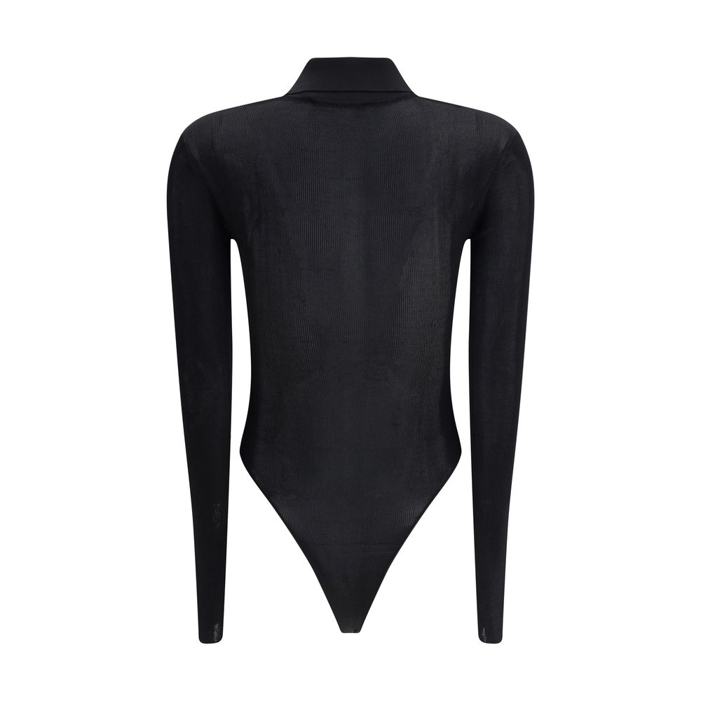 Strickbody „Self-Portrait“