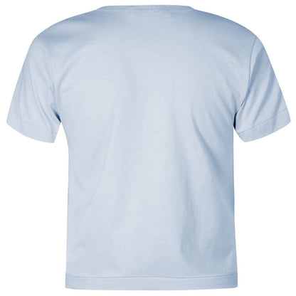 Comme Des Fuckdown Blaues Baumwoll-Damen-T-Shirt