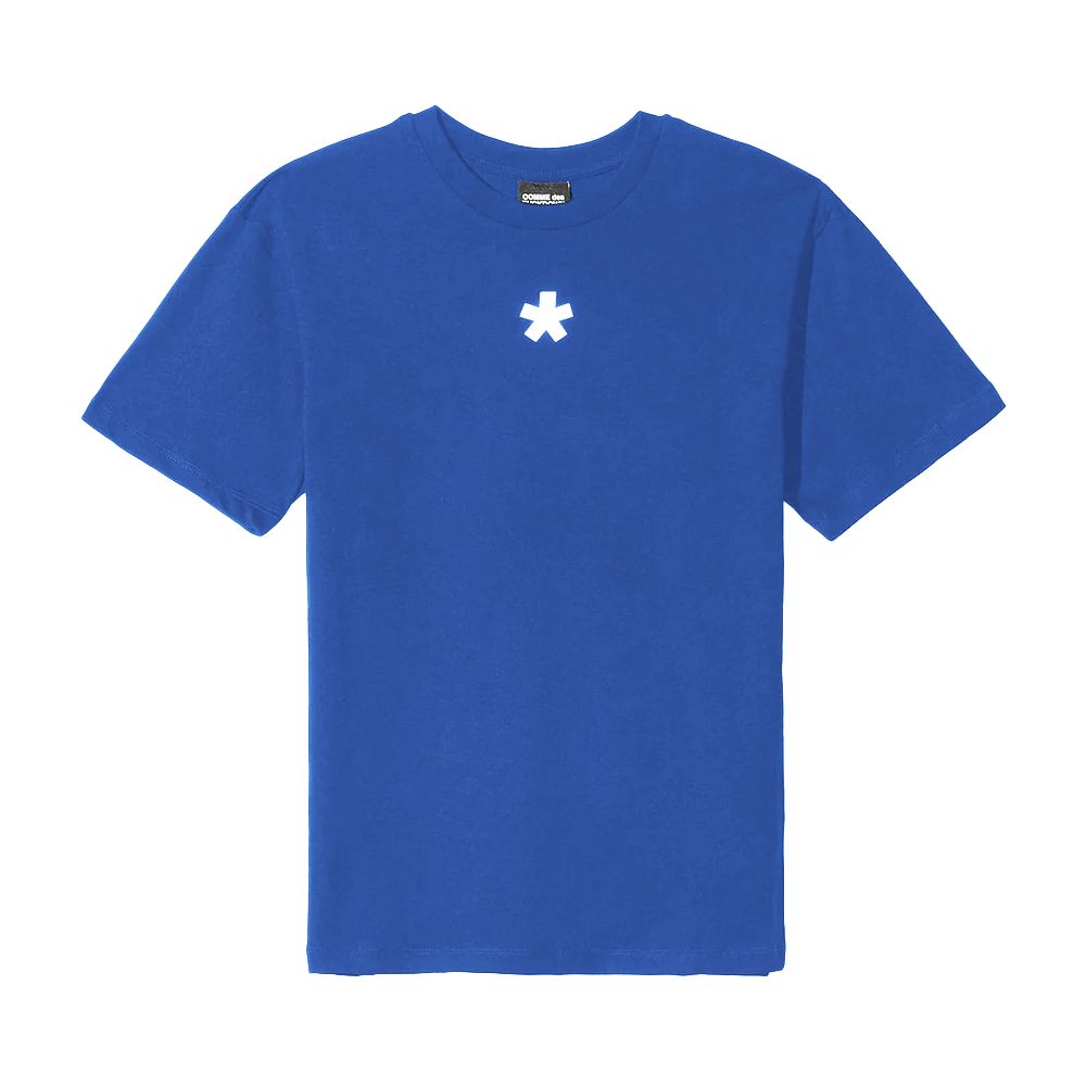 Comme Des Fuckdown Blue Cotton Women T-Shirt
