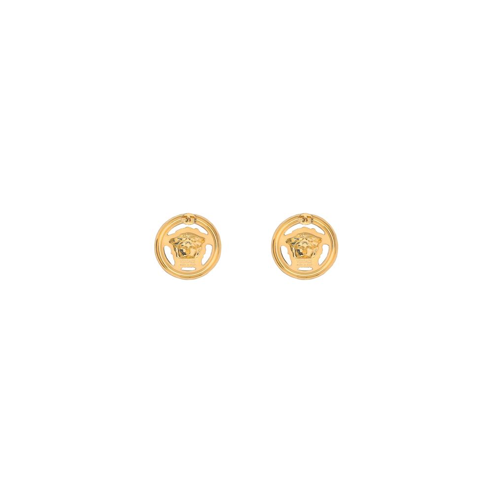 Versace Ohrringe aus goldenem Messing