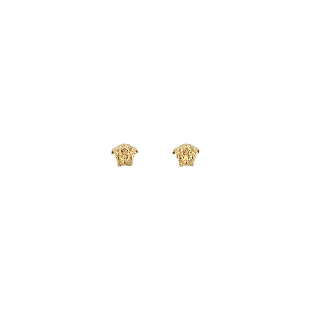 Versace Goldfarbene Metallohrringe