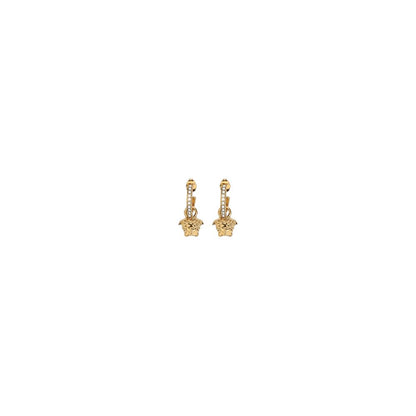 Versace Goldfarbene Metallohrringe