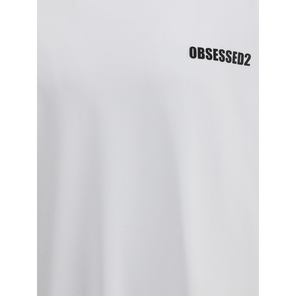 Dsquared² Weißes Baumwoll-T-Shirt