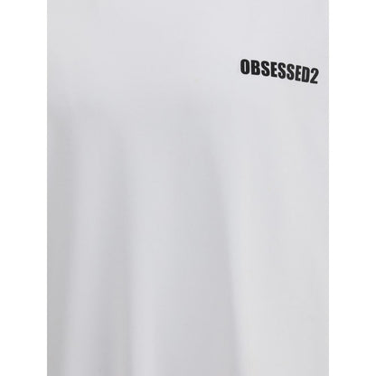 Dsquared² Weißes Baumwoll-T-Shirt