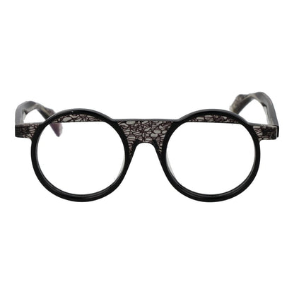 Yohji Yamamoto Schwarzes Unisex-Brillengestell