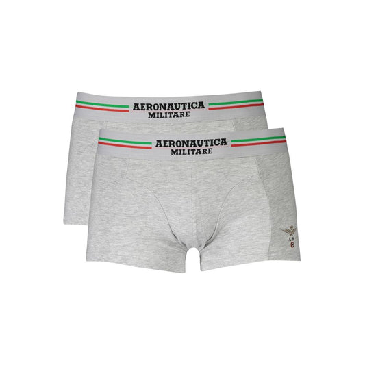 Graue Baumwollunterwäsche von Aeronautica Militare
