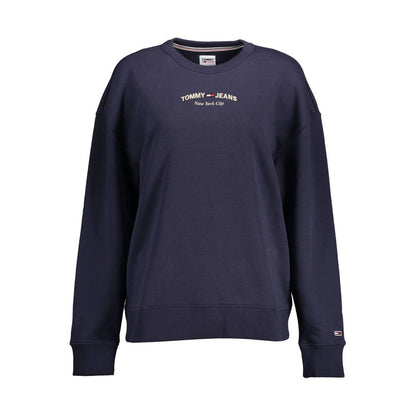 Tommy Hilfiger – Blauer Baumwollpullover für Damen