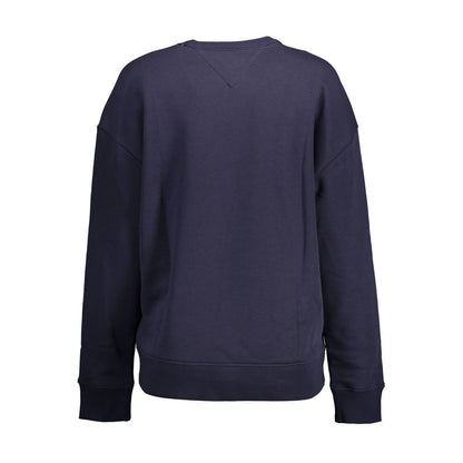 Tommy Hilfiger – Blauer Baumwollpullover für Damen
