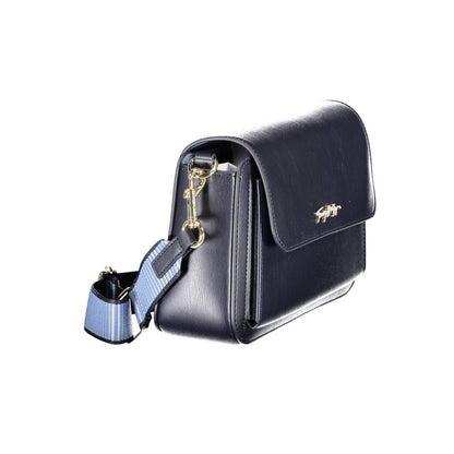 Tommy Hilfiger – Blaue Polyethylen-Handtasche