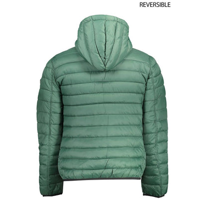 US POLO ASSN. Grüne Nylon-Herrenjacke