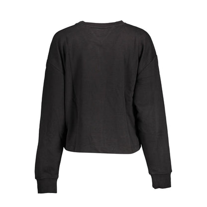 Tommy Hilfiger – Schwarzer Baumwollpullover für Damen