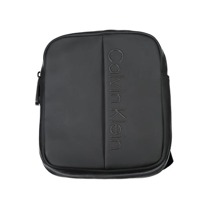 Calvin Klein Schwarze Polyester-Umhängetasche