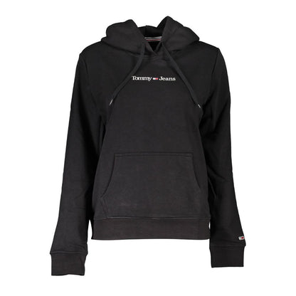 Tommy Hilfiger – Schwarzes Baumwoll-Sweatshirt