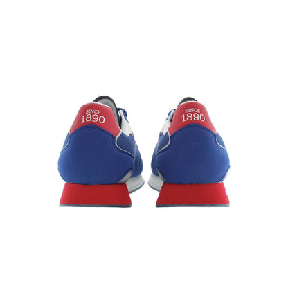 US POLO ASSN. Blauer Polyester-Sneaker