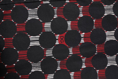 Dolce &amp; Gabbana Mehrfarbiges langärmliges Hemd aus Baumwolle in GOLD