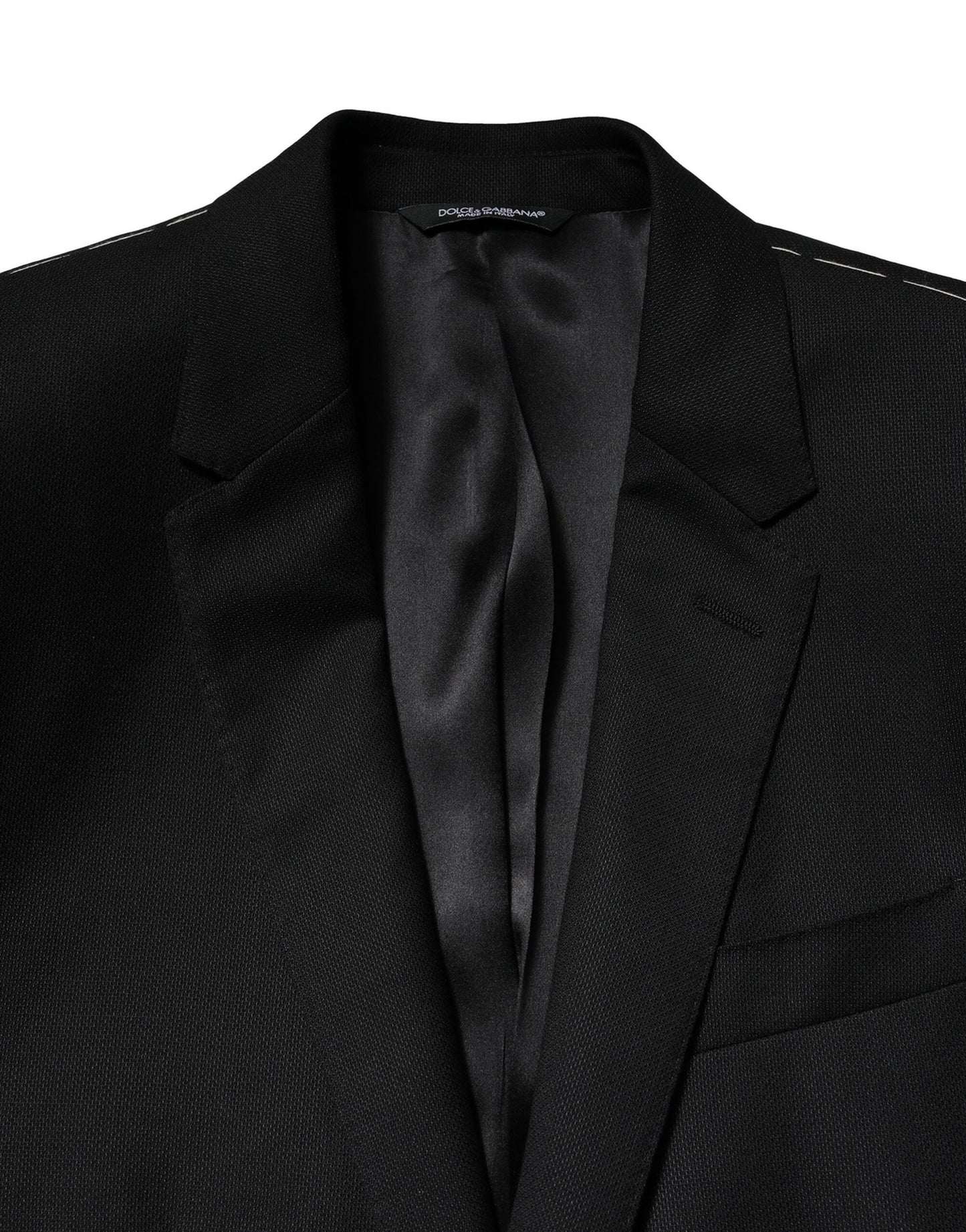 Dolce &amp; Gabbana – Blauer MARTINI-Zweiteiler aus Wolle