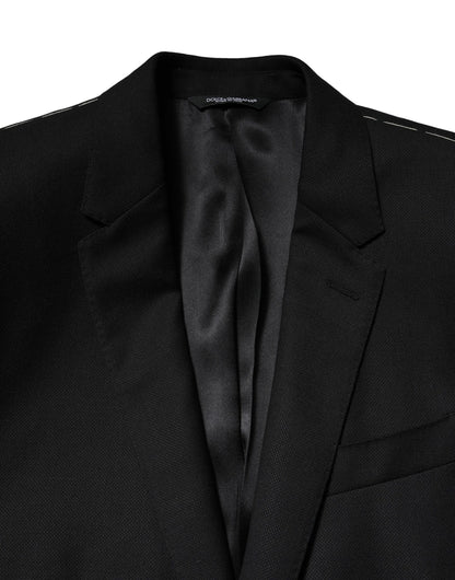 Dolce &amp; Gabbana – Blauer MARTINI-Zweiteiler aus Wolle